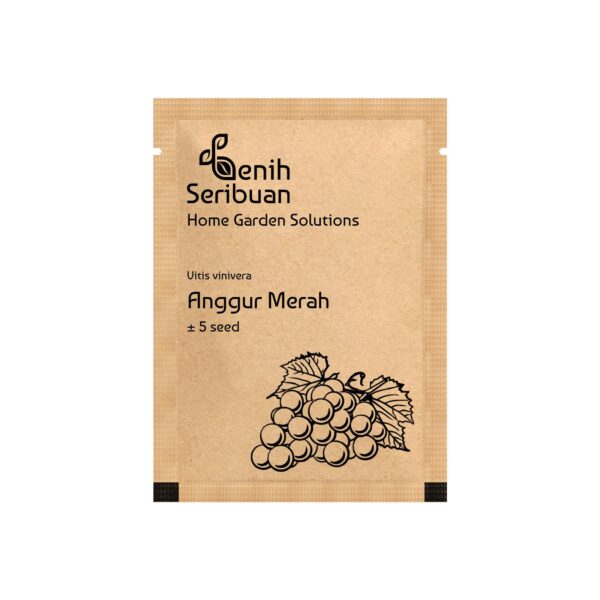 Benih Buah Anggur Merah Heirloom Premium 2 Benih Buah Anggur Merah Heirloom Premium