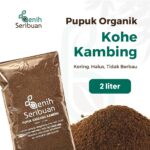 Pupuk Kandang Media Tanam Organik Kohe Kambing 2 Liter Murni