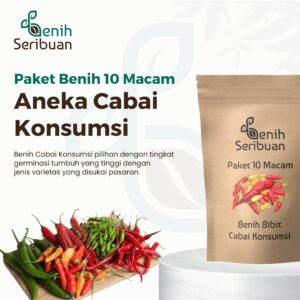 Benih Cabe 10 Macam Benih Cabai Konsumsi Seribuan