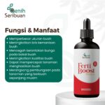 Ferti Boost Serum: Pupuk Cair Pelebat Buah Organik 100mL Booster Buah Lebih Cepat Besar Manis