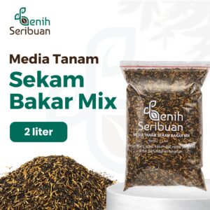 Sekam Bakar Mix Media Tanam Organik 2 Liter Murni Grade Super 