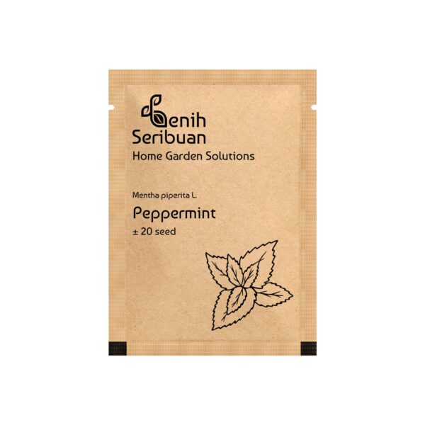 Benih Herb Daun Mint Peppermint Heirloom Premium 2 Benih Herb Daun Mint Peppermint Heirloom Premium