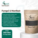 Magic Soil Pupuk Organik Pembenah Tanah 200gr Serbuk Ajaib Premium