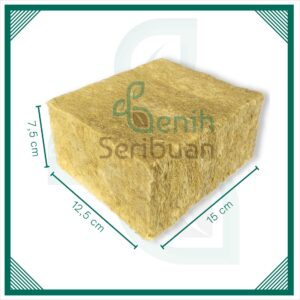 Rockwool Hidroponik 90 Kotak Plug Media Semaian Merk Cultilene