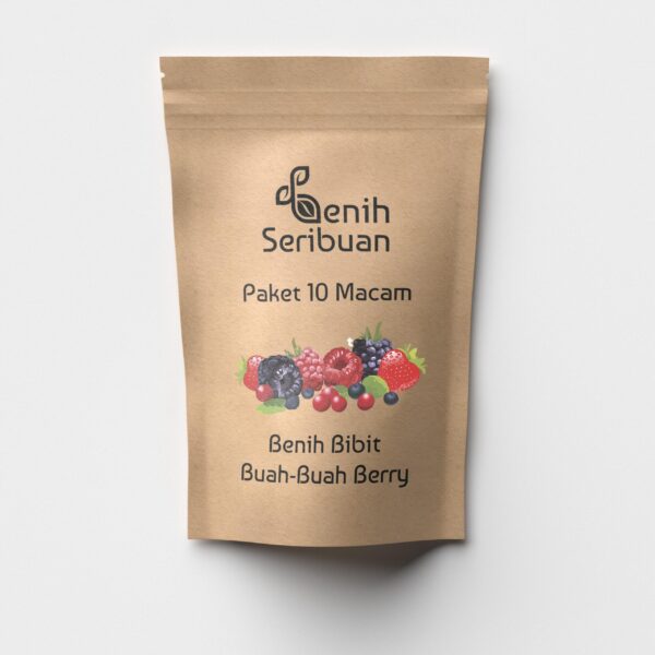 Benih Buah Berry 10 Macam Benih Strawberry Paket Lengkap Seribuan