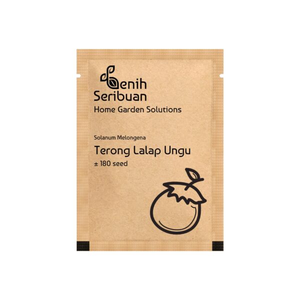 Benih Terong Lalap Ungu Bulat 2 Benih Terong Lalap Ungu Bulat
