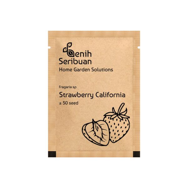 Benih Buah Strawberry California Unggul Premium 2 Benih Buah Strawberry California Unggul Premium