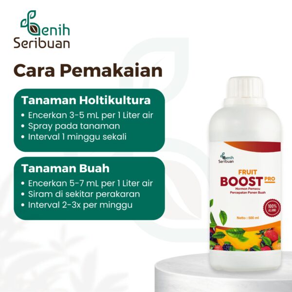 Pupuk Pelebat Buah Fruit Boost Pro 500mL Nutrisi Percepatan Pembuahan Organik Cair 3 Pupuk Pelebat Buah Fruit Boost Pro 500mL Nutrisi Percepatan Pembuahan Organik Cair