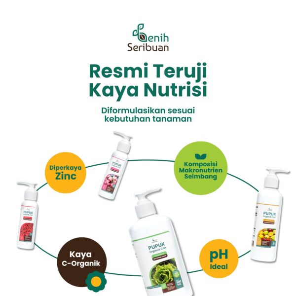 Pupuk Organik Cair POC Tanaman Buah 100mL Fase Generatif