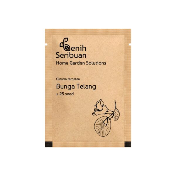 Benih Bunga Telang Unggul Premium 2 Benih Bunga Telang Unggul Premium